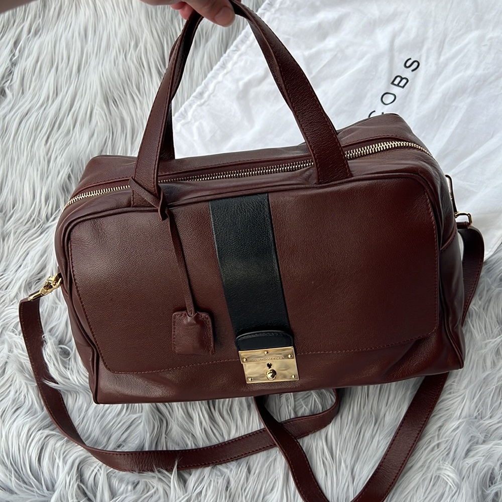 FINAL PRICE!! ⬇️📉 Marc Jacobs Frankie Leather Bowler Satchel